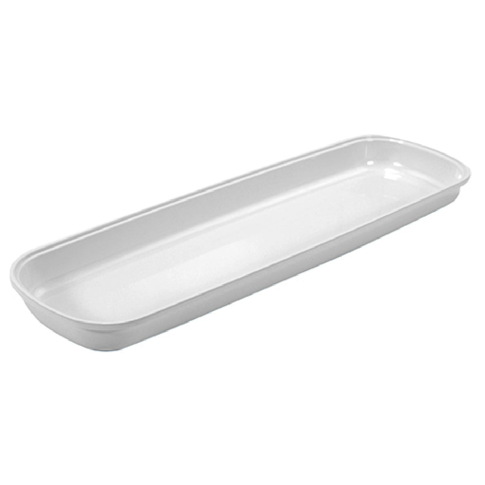 Bauscher Hepp T7824 - Tura Collection Crock Insert, 2-1/8 Qt., 20-7/8" X 6-3/8" X 1-9/16"H