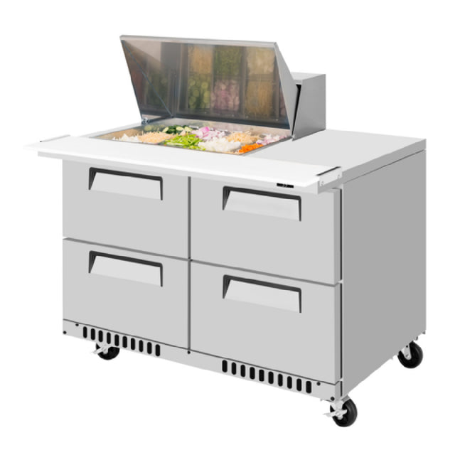 Turbo Air TST-48SD-12M-D4-FB-N(-LW) Super Deluxe Series/Prep Table Workstation Drawers