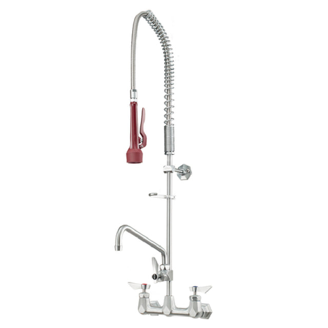 Krowne DX-109 Diamond Series Pre-Rinse Assembly With Add-on Faucet Wall-mount