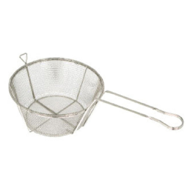 Winco FBRS-11 Fry Basket 10-7/16" Dia. X 5-5/16"H Round