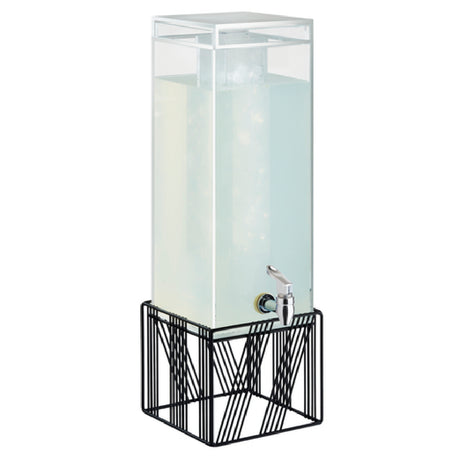 Cal Mil 4102-3-13 Portland Beverage Dispenser 3 Gallon Capacity 7-7/8"W X 7-7/8"D X 24-7/8"H