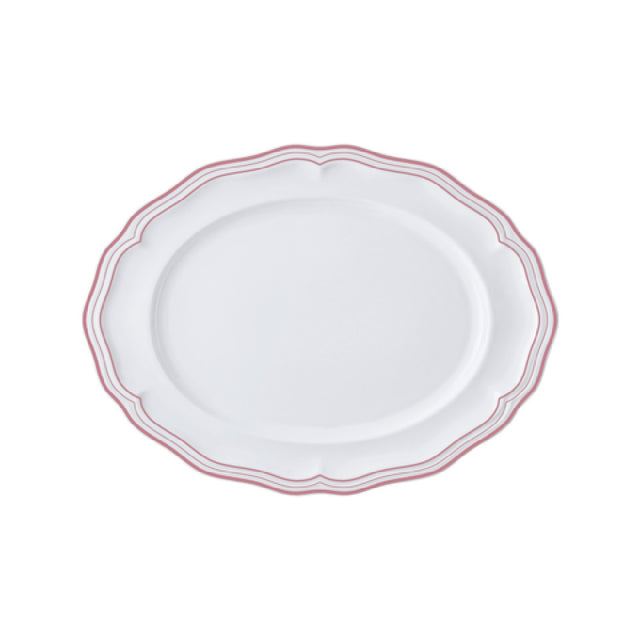 Steelite 62583FP818 Oval Platter 9.0" X 6.75" X 0.875" Adelina