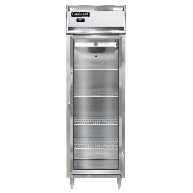 Continental Refrigerator D1RSNGD Designer Line Refrigerator Reach-in One-section