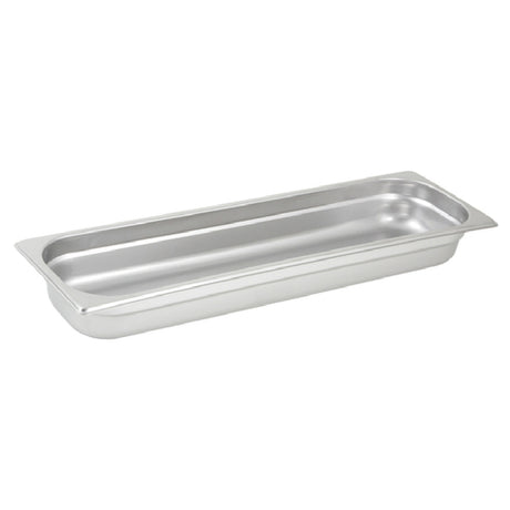 Winco SPJH-2HL Steam Table Pan 1/2 Size Long 20-4/5" X 6-3/8" X 2-1/2" Deep