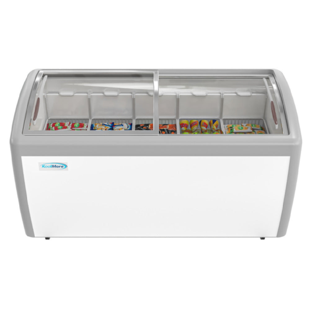 Koolmore MCF-16C Ice Cream Display Chest Freezer 60" 16 Cu. Ft. Capacity