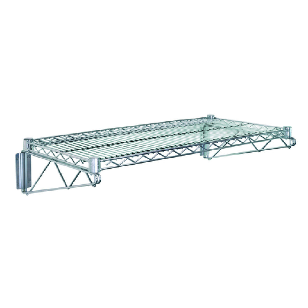 Quantum WDWB1454C Cantilever Single Shelf Wall Mount (1) 54"W X 14"D Wire Shelf