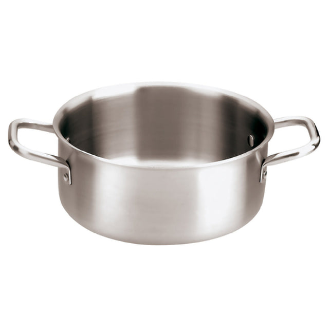 Paderno 12509-28 Sauce Pot 7 Qt. 11" X 4-3/8". Tri-ply Stainless Steel