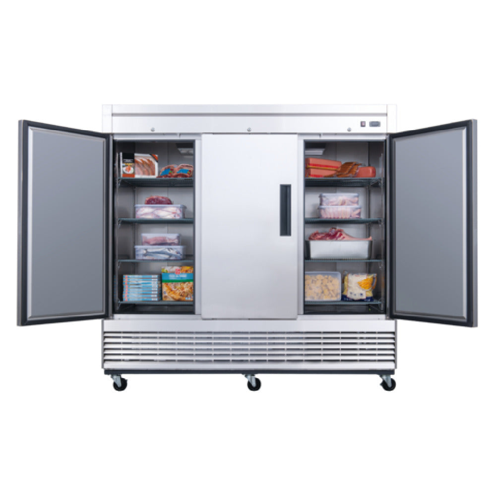 Dukers D83F Dukers Freezer Reach-in Three-section
