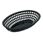 Hubert 24601 - Hubert® Fast Food Basket, 10"L X 6-3/4"W X 1-3/4"H, Oval