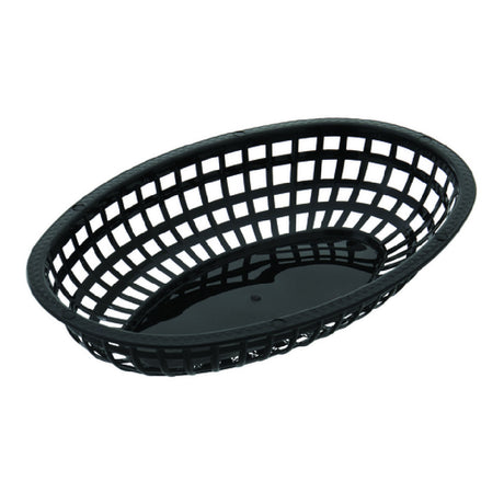 Hubert 24601 - Hubert® Fast Food Basket, 10"L X 6-3/4"W X 1-3/4"H, Oval
