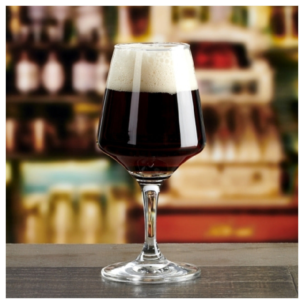 Buccaneer Container Corp 14176-DECO (Buccaneer) Craft Beer Glass 13 Oz. Stemmed