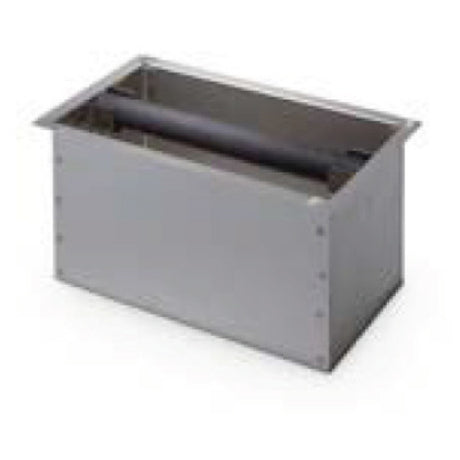 Astra KO 011C Knock-Out Box Countertop Stainless Steel