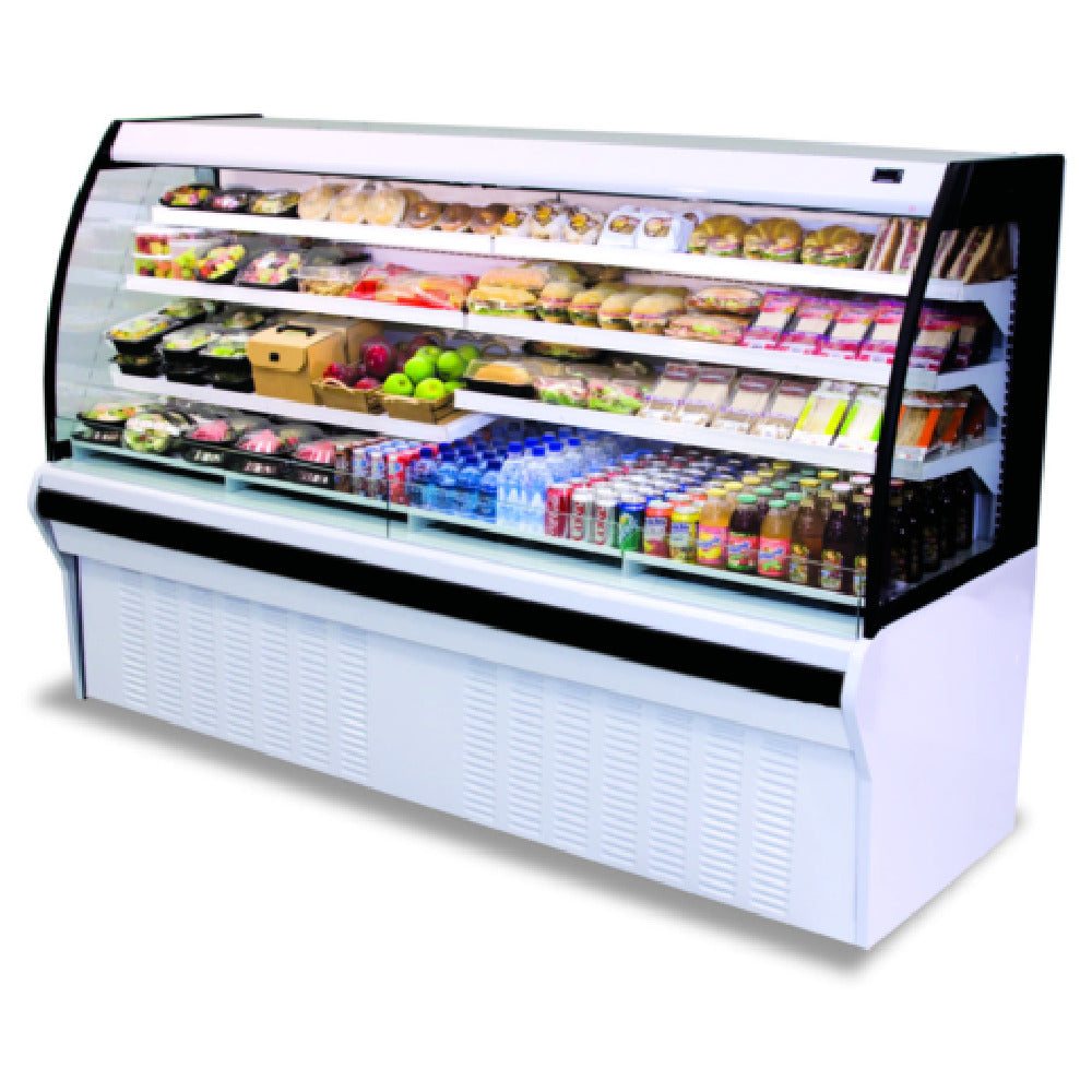 Hussmann IM-05-I5-S Isla Refrigerated Multi-Deck Merchandiser Self-service 5'3" Length