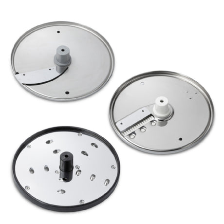 Eurodib 653867 Dito Sama Set Of 3 Discs Dia. 175 Mm (1mm Slicer 4mm Julienne/shredder 7mm Grater)