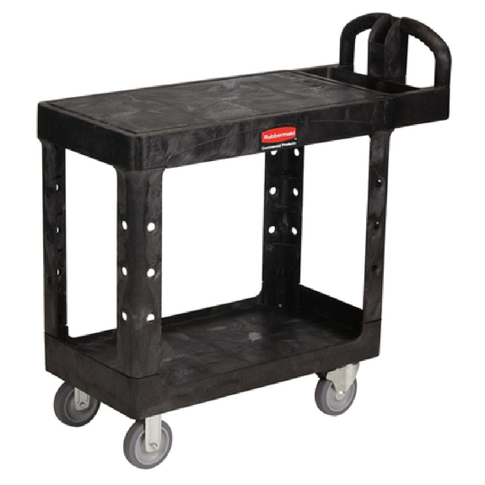 Rubbermaid FG450500BLA - Flat Shelf Utility Cart, 37-7/8"L X 19-3/16"W X 33-5/16"H