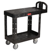 Rubbermaid FG450500BLA - Flat Shelf Utility Cart, 37-7/8"L X 19-3/16"W X 33-5/16"H