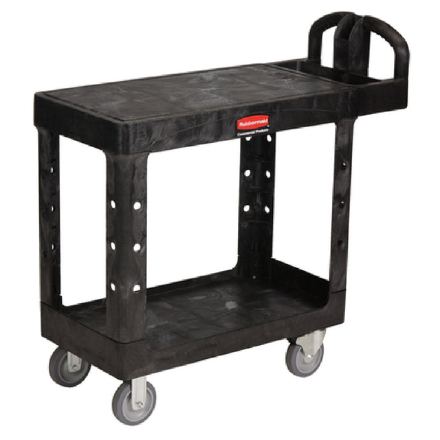 Rubbermaid FG450500BLA - Flat Shelf Utility Cart, 37-7/8"L X 19-3/16"W X 33-5/16"H