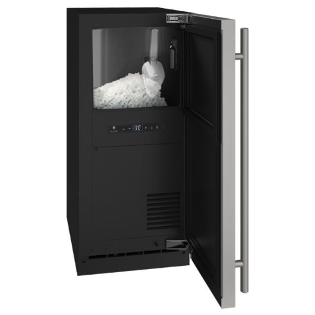 U-Line Corporation UHNB315-SS01A 3 Class Nugget Ice Maker With Bin Built-in Or Freestanding