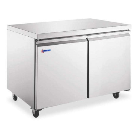 Omcan 50102 (RE-CN-0008-HC) Under Counter Refrigerator Reach In Two-section