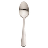 Libbey 143 002 (Formerly World Tableware) Dessert Spoon 7" 18/0 Stainless Steel