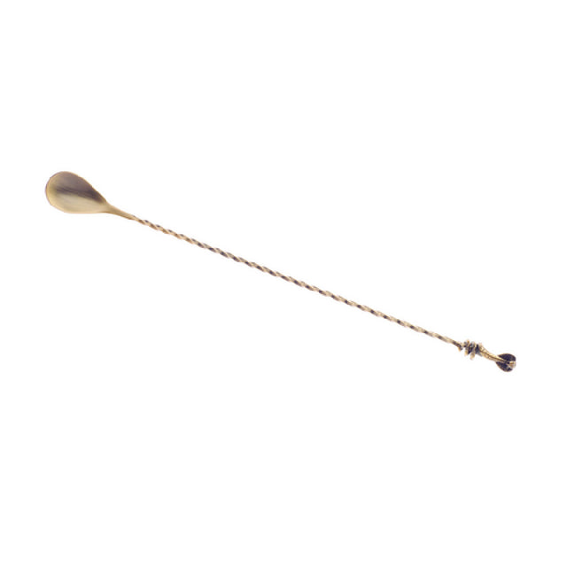 Mercer M37012SPTABR - Venym™ Cobra Bar Spoon, 11-13/16" (30 Cm), Weighted Teardrop Shaped End