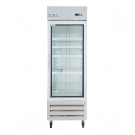 Empura Refrigeration E-KB27FG One Section Glass Door Reach In Freezer 27" W  19 Cu. Ft. Single Section