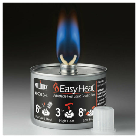 Hollowick EZ 6-3-8 Easy Heat® Chafing Fuel 9.7 Oz. 3-3/8" Dia. X 2-3/8"H