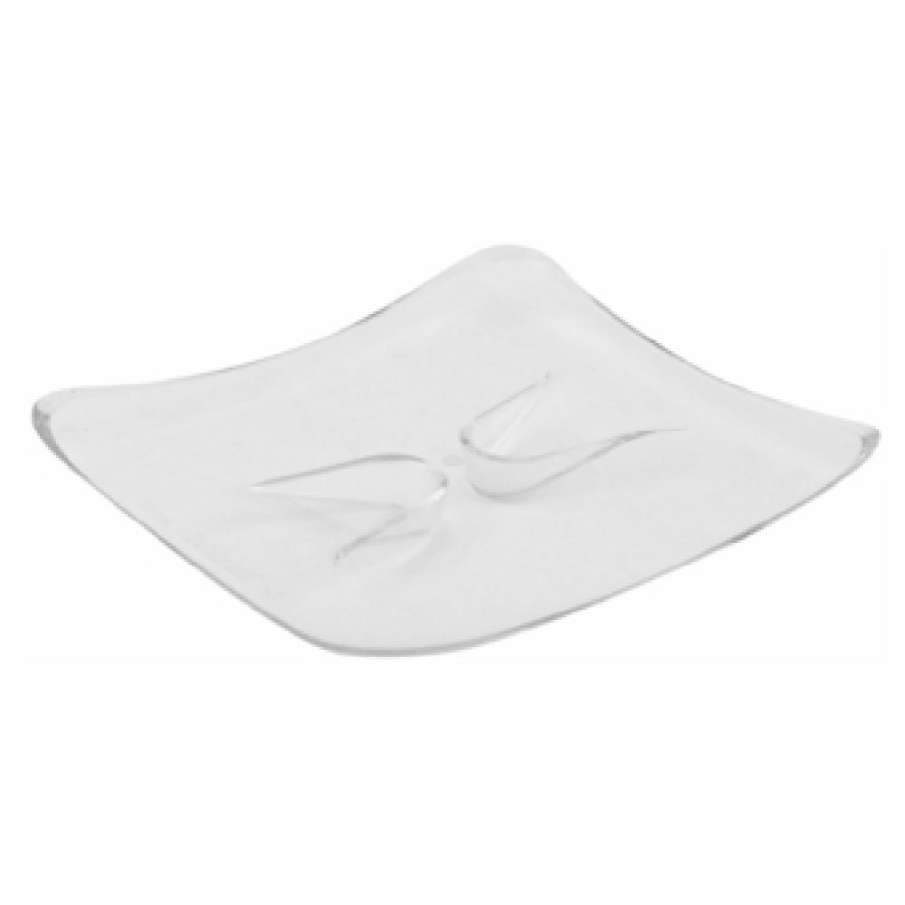 Bauscher Hepp TC3316L - Fleur Collection Deli Crock Lid, GN 1/6 Size, 7"L X 6-1/2"W X 1-1/2"H