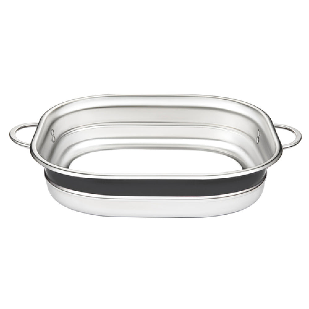 Bon Chef 72004-BL-B Country French X Steam Table Food Pan Ring 15" X 11" X 4"