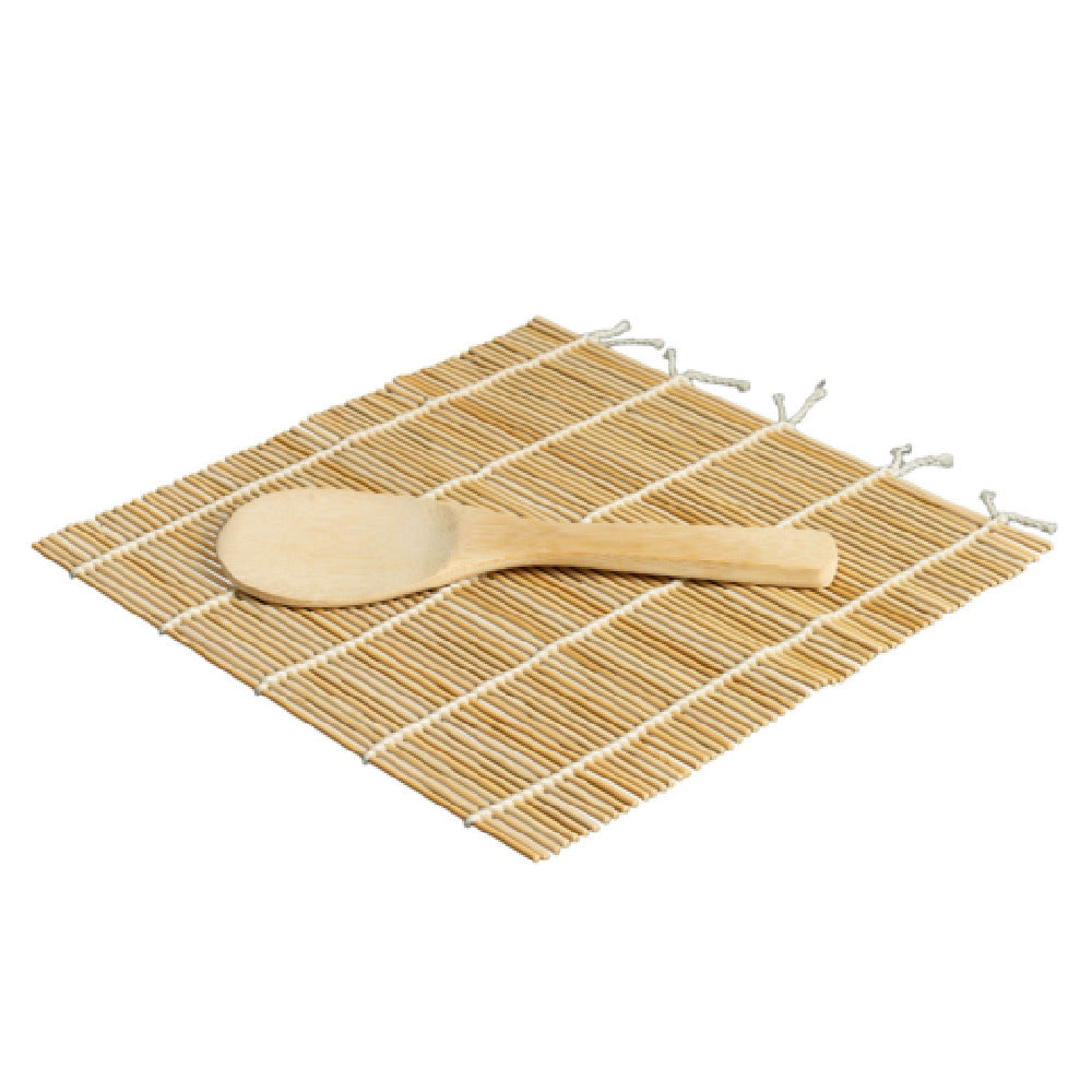Winco J33-0022 2-Piece Sushi Making Kit With Sushi Roller Joyce Chen