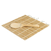 Winco J33-0022 2-Piece Sushi Making Kit With Sushi Roller Joyce Chen
