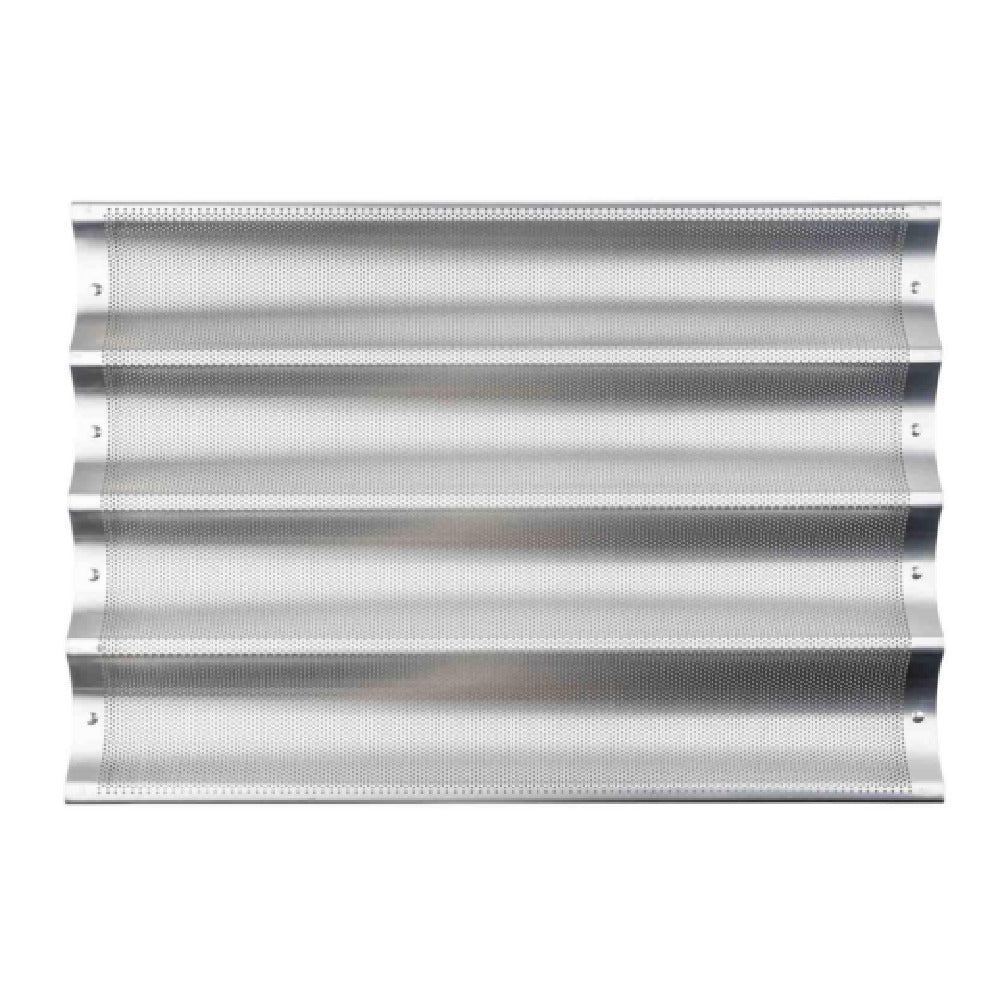 TableCraft Products 13525 - Baguette Pan, 26"W X 18"D X 1-1/4"H, Aluminum