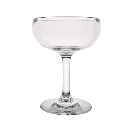 Steelite 7030DR352 Paris Coupe Champagne Glass 8 Oz. (H 5 1/8" M 3 5/8" T 3 3/8" B 2 7/8") Polycrystal®