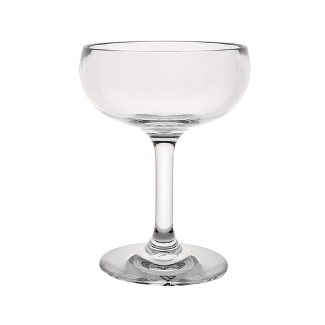 Steelite 7030DR352 Paris Coupe Champagne Glass 8 Oz. (H 5 1/8" M 3 5/8" T 3 3/8" B 2 7/8") Polycrystal®