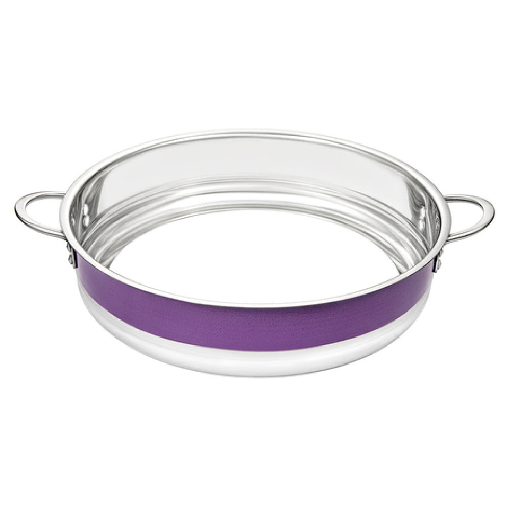 Bon Chef 72032-BL-P Country French X Steam Table Food Pan Ring 14-3/4" Dia. X 3-3/8"H