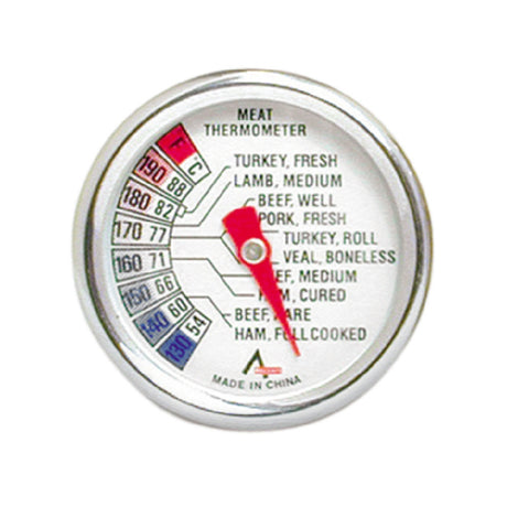 Admiral Craft MT-2 Meat Thermometer 2" Dia. Dial 130° To 190°F And 54° To 87°C