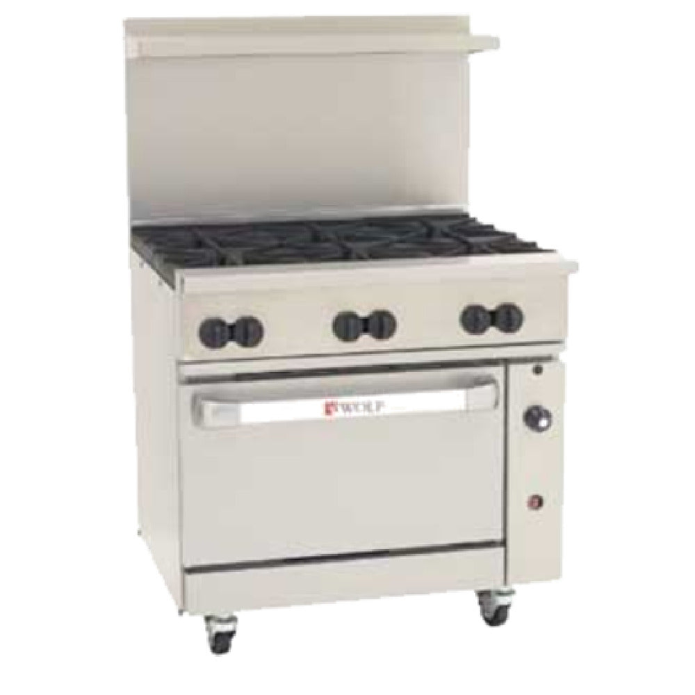 Wolf C36S-6B_LP Challenger XL™ Restaurant Range Gas 36"