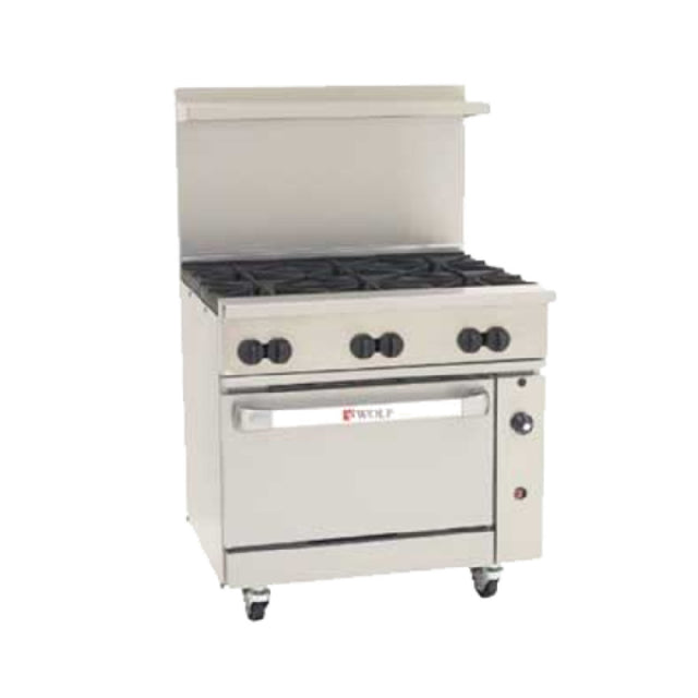 Wolf C36S-6B-QS-COMMANDER_LP (Quick Ship) Challenger XL™ Restaurant Range Gas