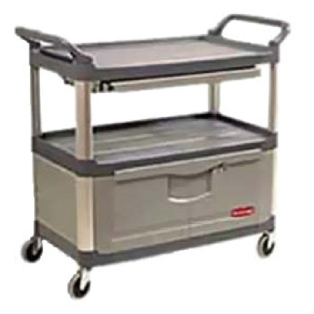Rubbermaid FG409400GRAY - Xtra™ Instrument Cart, 40-5/8"L X 20"W X 37-13/16"H, 300 Lb. Total Capacity