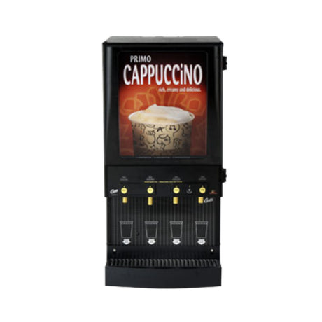 Curtis CAFEPC4CL10000 Primo Cappuccino™ Machine 4 Station Dispensers 4 Lb Removable Hopper Capacity