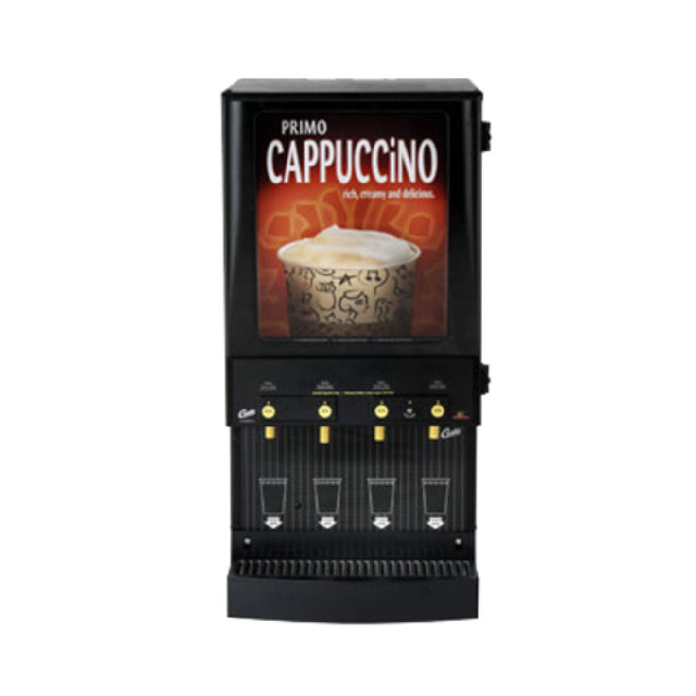 Curtis CAFEPC4CL10000 Primo Cappuccino™ Machine 4 Station Dispensers 4 Lb Removable Hopper Capacity