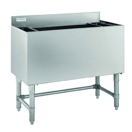 Hubert 88921 - Kratos Underbar Ice Bin With 7-Circuit Cold Plate And Bottle Holders