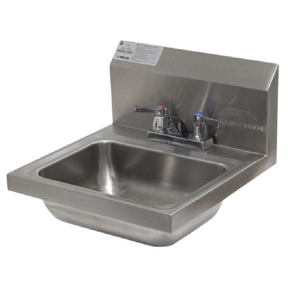 Advance Tabco 7-PS-20 Hand Sink Wall Mounted 14" Wide X 10" Front-to-back X 5" Deep Bowl