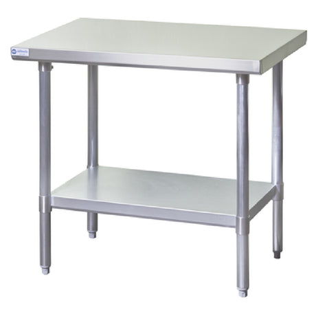 Blue Air EW2424 Work Table 24"W X 24"D X 34"H 430 Stainless Steel Top