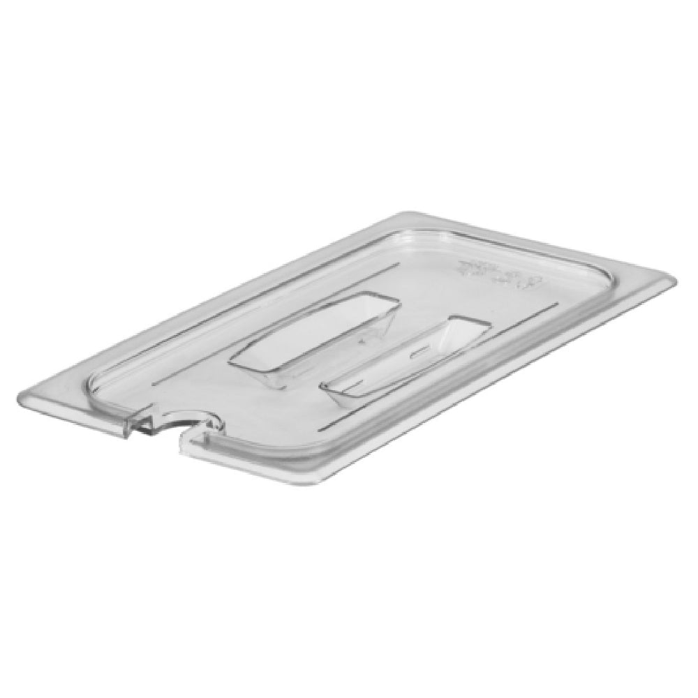 Cambro 30CWCHN135 Camwear® Food Pan Cover 1/3 Size Notched