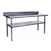 Hubert 13936 - Kratos® Work Table, 60"W X 24"D X 38"H, Rectangular