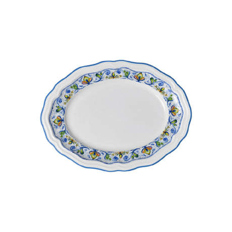 Steelite 62560FP818 Oval Platter 9.0" X 6.75" X 0.875" Adelina