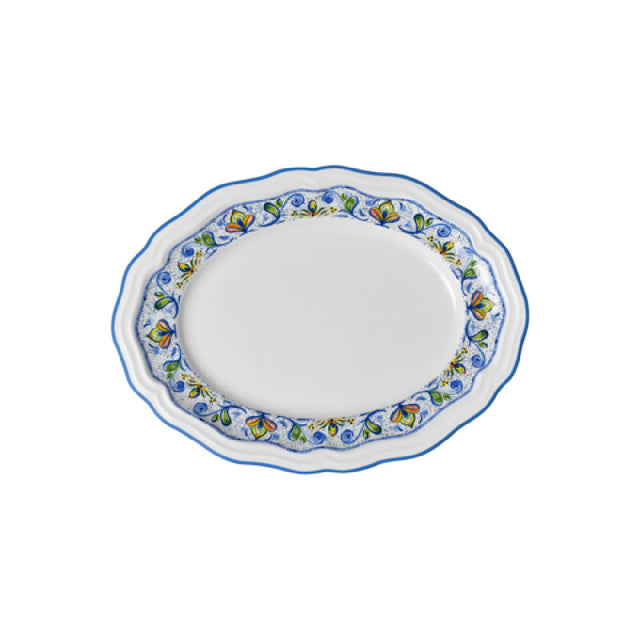 Steelite 62560FP818 Oval Platter 9.0" X 6.75" X 0.875" Adelina