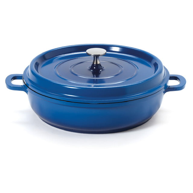 GET Enterprises CA-005-CB/BK Heiss™ Braiser Pan 3 Qt. (3-1/2 Qt. Rim Full) 10-1/4" Dia. X 2-7/8"H