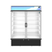 Hoshizaki FM-49-HC - Freezer Merchandiser, 2-section, 42.61 Cu. Ft.
